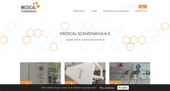 Desktop Screenshot of medicalscandinavia.dk